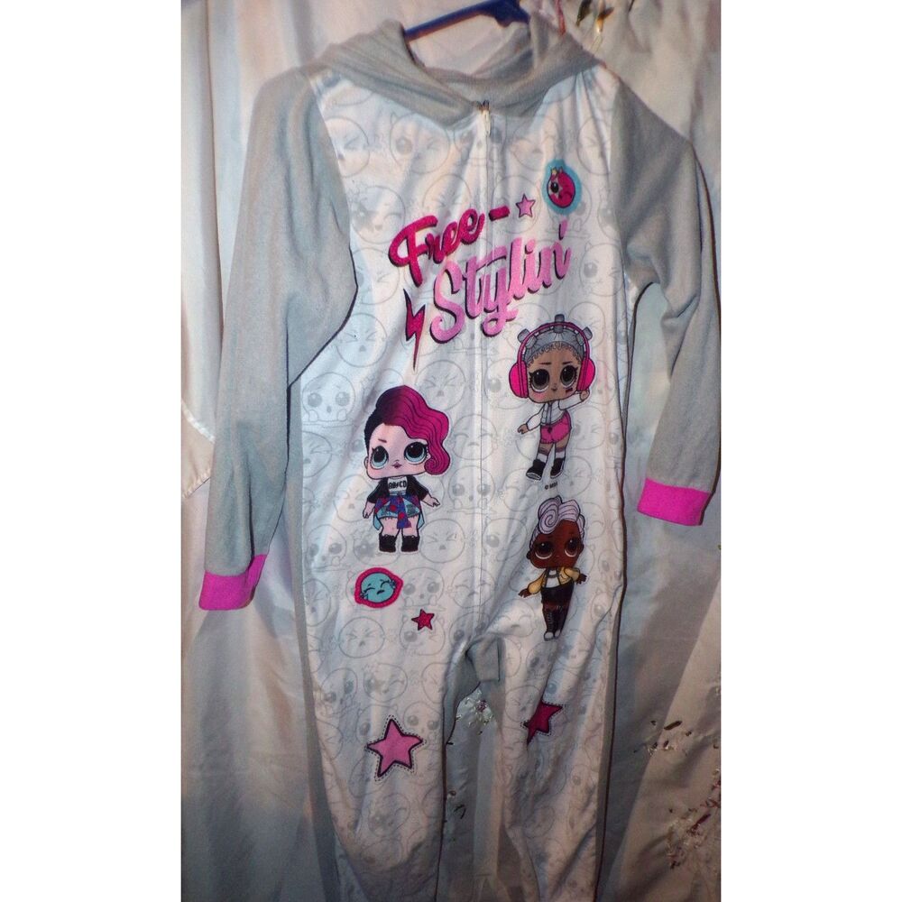 LOL Surprise dolls hooded blanket sleeper size 10/12